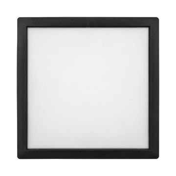 Braytron BP04-32411 24 Watt Siyah Kasa Sıva Üstü Kare LED Panel - Ilık Beyaz (4000K)