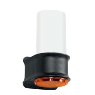 ZİTA 272L-Amber 7 Watt Dış Mekan LED Aplik - PC Gövde - IP54