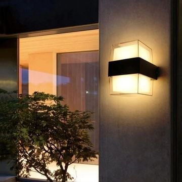 NOAS YL83-2012 OLİMPOS 10 Watt Dış Mekan LED Aplik - Gün Işığı (3200K)
