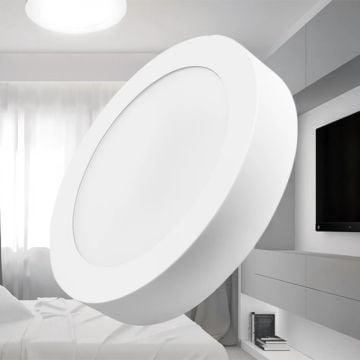 Braytron BP03-32410 24 Watt Sıva Üstü Yuvarlak LED Panel - Ilık Beyaz (4000K)