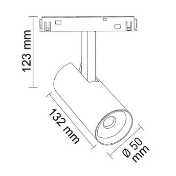 FORLIFE FL-6671 10 Watt OSRAM LED Magnet Ray Spot