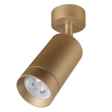 goldX ZE127-G Gold Sıva Üstü Hareketli Silindir Spot Kasası (GU10 Duylu)