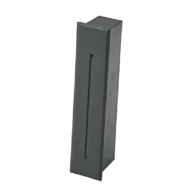 MOLLED MOL9085 3 Watt Antrasit Sıva Altı Dikdörtgen Dış Mekan LED Merdiven Armatürü - Metal - Gün Işığı (3000K)