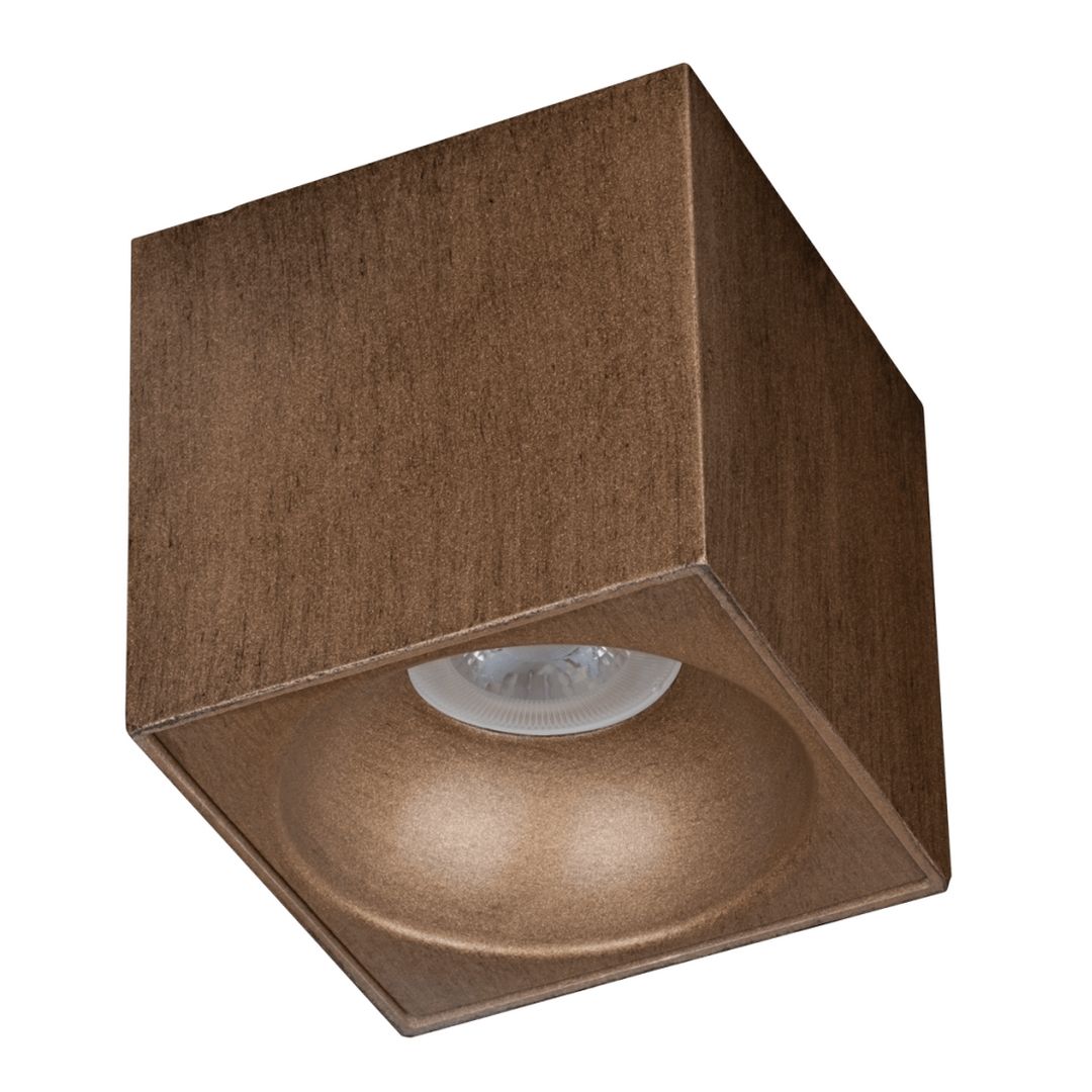 goldX ZE832-1-BRE 12 Watt 10x10x10 cm Bronz Eskitme Sıva Üstü LED Spot (SAMSUNG LED & EAGLERISE Driver)