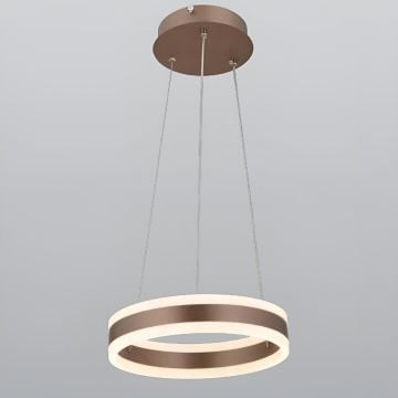 CL-742-1 70 Watt Kahve LED Avize - 3 Işık Renkli (Beyaz + Ilık Beyaz + Gün Işığı)