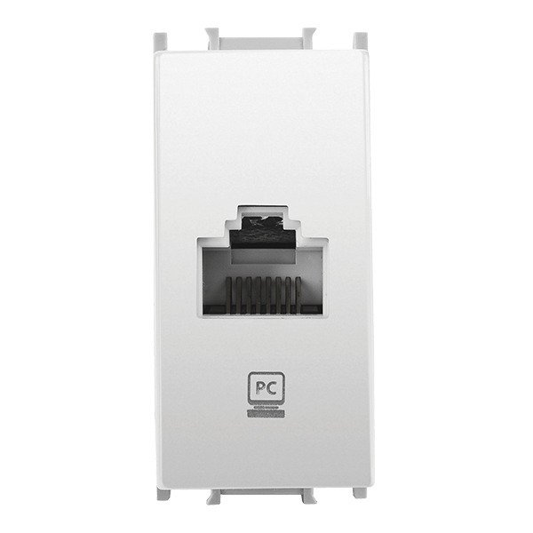 VİKO Ultima/Sistema/Optima WVTT1404-4WH Data Prizi (RJ45 CAT5E) [Beyaz]
