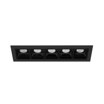 JUPITER LS485 S 10 Watt Siyah Sıva Altı Kare Beşli LED Spot - Metal - Gün Işığı (3000K)