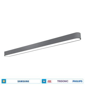 ACK AL02-14101 32 Watt 100 cm Sıva Üstü Lineer Armatür - SAMSUNG/OSRAM LED & MEAN WELL/PHILIPS/TRIDONIC Driver