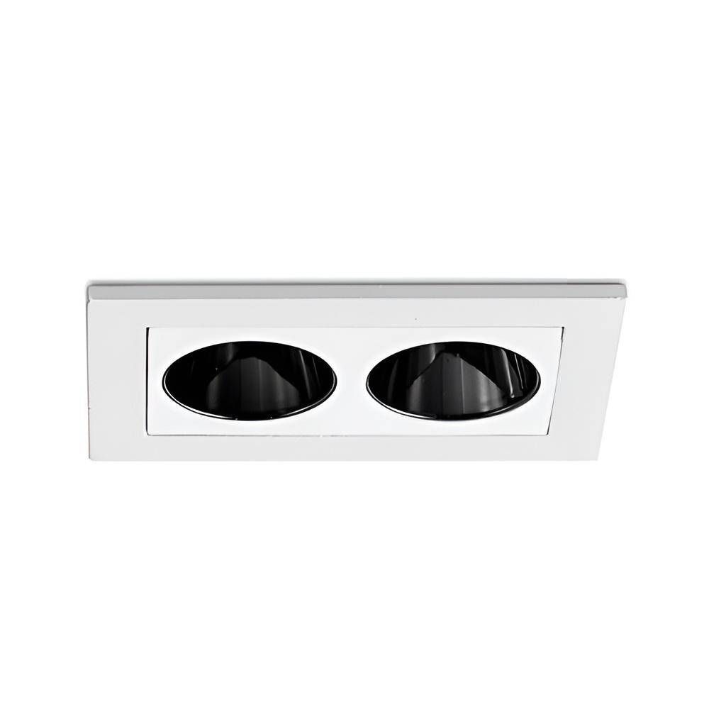 JUPITER LS474 B 2x3 Watt Beyaz-Siyah Sıva Altı İkili Mini LED Spot - Metal - Gün Işığı (3000K)