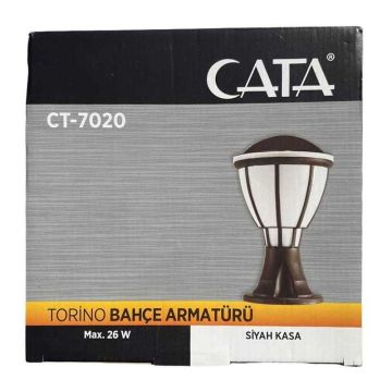 CATA CT-7020 TORİNO Siyah Set Üstü Aplik (ABS Plastik)