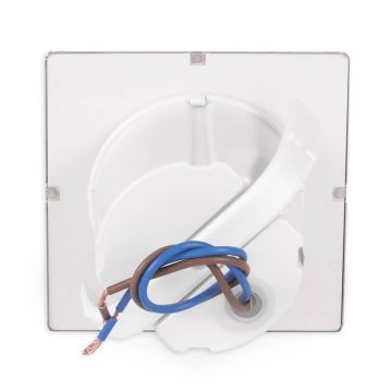 ACK AH07-00804 0.85 Watt Krom Kasa Sensörlü Sıva Altı Kare LED Merdiven Armatürü - Gün Işığı (3000K)
