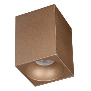 goldX ZE832-BR 12 Watt 10x10x14 cm Siyah-Kızıl Gold Sıva Üstü LED Spot (SAMSUNG LED & EAGLERISE Driver)