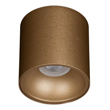 goldX ZE830-1-G 12 Watt 10x10 cm Gold Sıva Üstü Silindir LED Spot (SAMSUNG LED & EAGLERISE Driver)