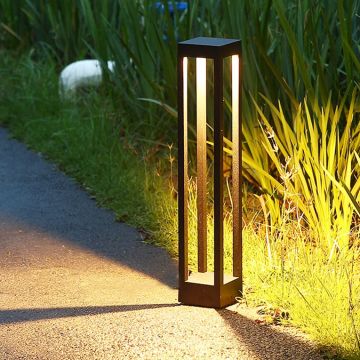 FORLIFE FL-1790 Söğüt 12 Watt 40 cm LED Bollard Armatür - Metal - Gün Işığı (3000K)