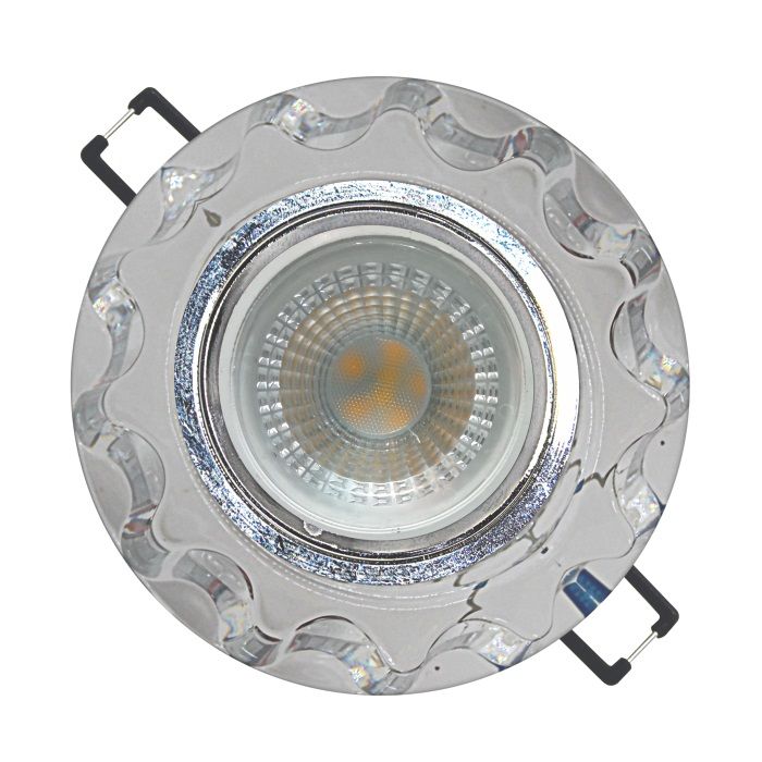 HELIOS HS 1841 Hilal 5 Watt Yuvarlak Kristal LED Spot