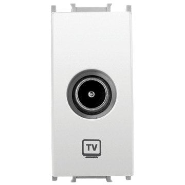 VİKO Ultima/Sistema/Optima WVTT1452-4MW TV Prizi (12dB - Geçişli) [Metalik Beyaz]