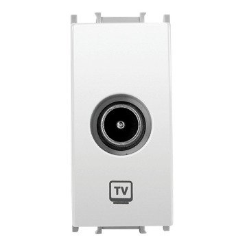 VİKO Ultima/Sistema/Optima WVTT1452-4WH TV Prizi (12dB - Geçişli) [Beyaz]