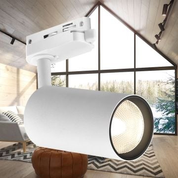 Braytron BH04-10600 Beyaz Ray Spot Kasası (GU10 Duylu)