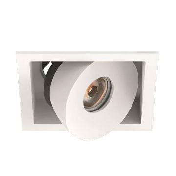 JUPITER LS447 12 Watt Beyaz Sıva Altı Hareketli Kare LED Spot - Metal - Gün Işığı (3000K)