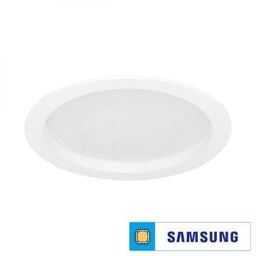 Braytron BP13-03230 32 Watt Beyaz Kasa Sıva Altı Yuvarlak LED Panel (SAMSUNG LED) - Beyaz Işık (6500K)