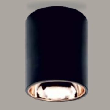 HELIOS HS 1616 7.5x7x.5x14 cm Siyah-Bakır Sıva Üstü Spot Kasası (Metal)