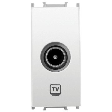 VİKO WVTT1453-4MW TV Prizi (8dB - Geçişli) [Metalik Beyaz]