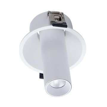 JUPITER LD503 B 7 Watt Beyaz Sıva Altı Hareketli LED Spot - Metal - Gün Işığı (3000K)