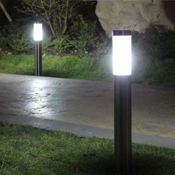 CATA CT-7009 VENEDİK 50 cm Satin Bollard Armatür (Alüminyum)