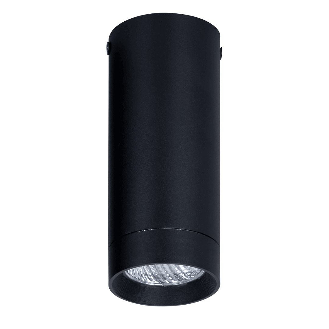 goldX ZE027 12 Watt 6x14 cm Siyah/Beyaz Sıva Üstü Silindir LED Spot (SAMSUNG LED & EAGLERISE Driver)