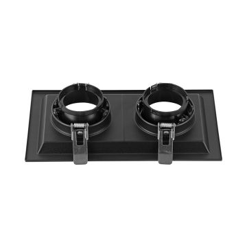 Braytron BH03-00761 Siyah Sıva Altı İkili Spot Kasası