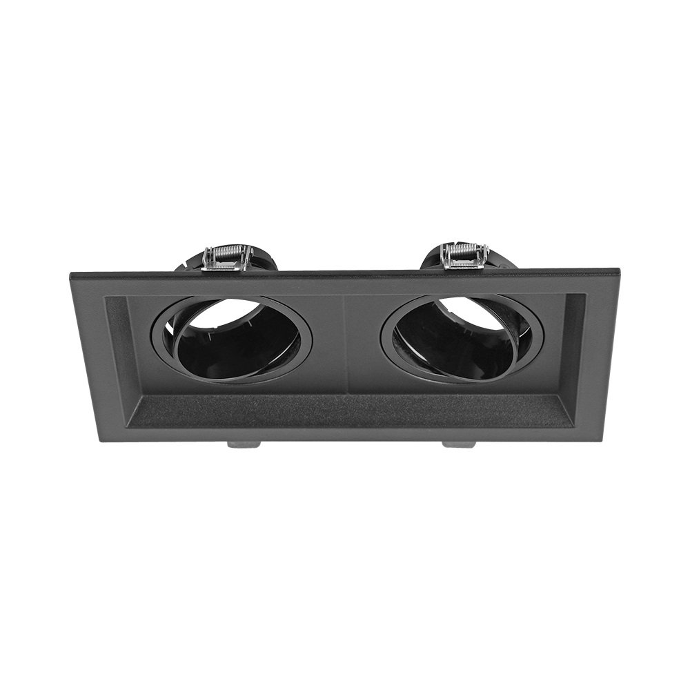 Braytron BH03-00761 Siyah Sıva Altı İkili Spot Kasası
