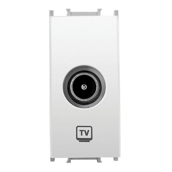 VİKO Ultima/Sistema/Optima WVTT1454-4WH TV Prizi (Dirençsiz) [Beyaz]