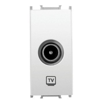 VİKO Ultima/Sistema/Optima WVTT1454-4WH TV Prizi (Dirençsiz) [Beyaz]