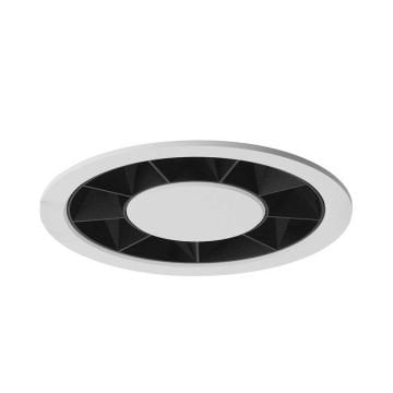 JUPITER LS501 B&S 12 Watt Beyaz-Siyah Sıva Altı Yuvarlak LED Spot - Metal - Gün Işığı (3000K)