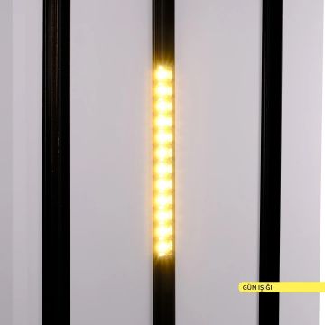 ACK AD40-02201 12 Watt 22 cm Lensli OSRAM LED Magnet Armatür - Gün Işığı (3000K)