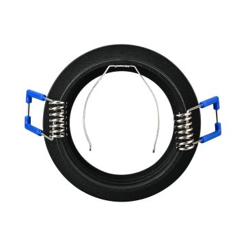 Braytron BH03-06026 Siyah Sıva Altı Yuvarlak Spot Kasası