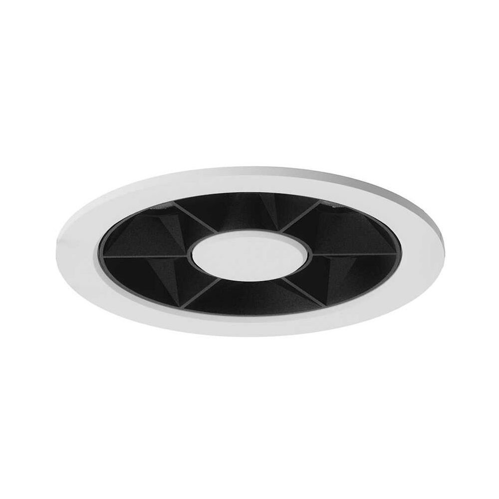 JUPITER LS500 B&S 7 Watt Beyaz-Siyah Sıva Altı Yuvarlak LED Spot - Metal - Gün Işığı (3000K)