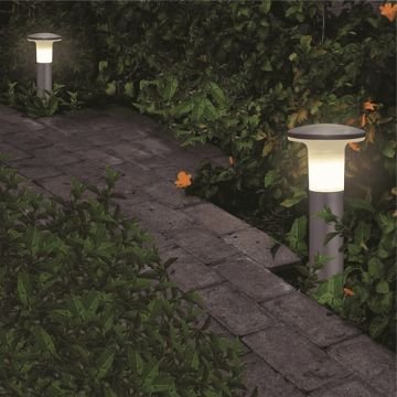 CATA CT-7017 NAPOLİ 40 cm Siyah Mantar Bollard Armatür (ABS Plastik)