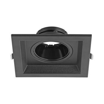 Braytron BH03-00751 Siyah Sıva Altı Kare Spot Kasası