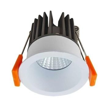 JUPITER LS557 B 7 Watt Beyaz Sıva Altı Yuvarlak LED Spot - Metal - Gün Işığı (3000K)