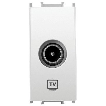 VİKO Ultima/Sistema/Optima WVTT1451-4MW TV Prizi (Sonlu) [Metalik Beyaz]