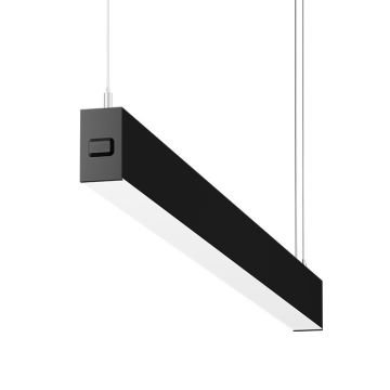 GOYA GY 8031-120 Siyah/Beyaz Kasa 34 Watt 120 cm Lineer Sarkıt Armatür