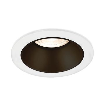 Braytron BH03-05110 Beyaz-Siyah Sıva Altı Yuvarlak Spot Kasası