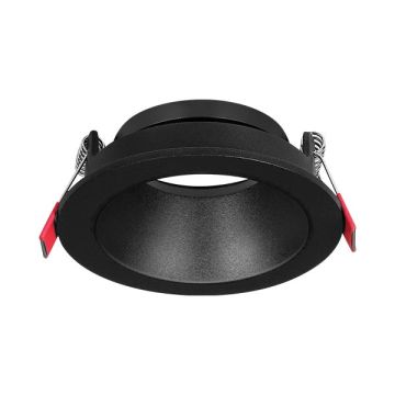 Braytron BH03-05111 Siyah Sıva Altı Yuvarlak Spot Kasası