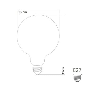 HEKA ERD-232 9 Watt LED Top Ampul - Gün Işığı (3000K)