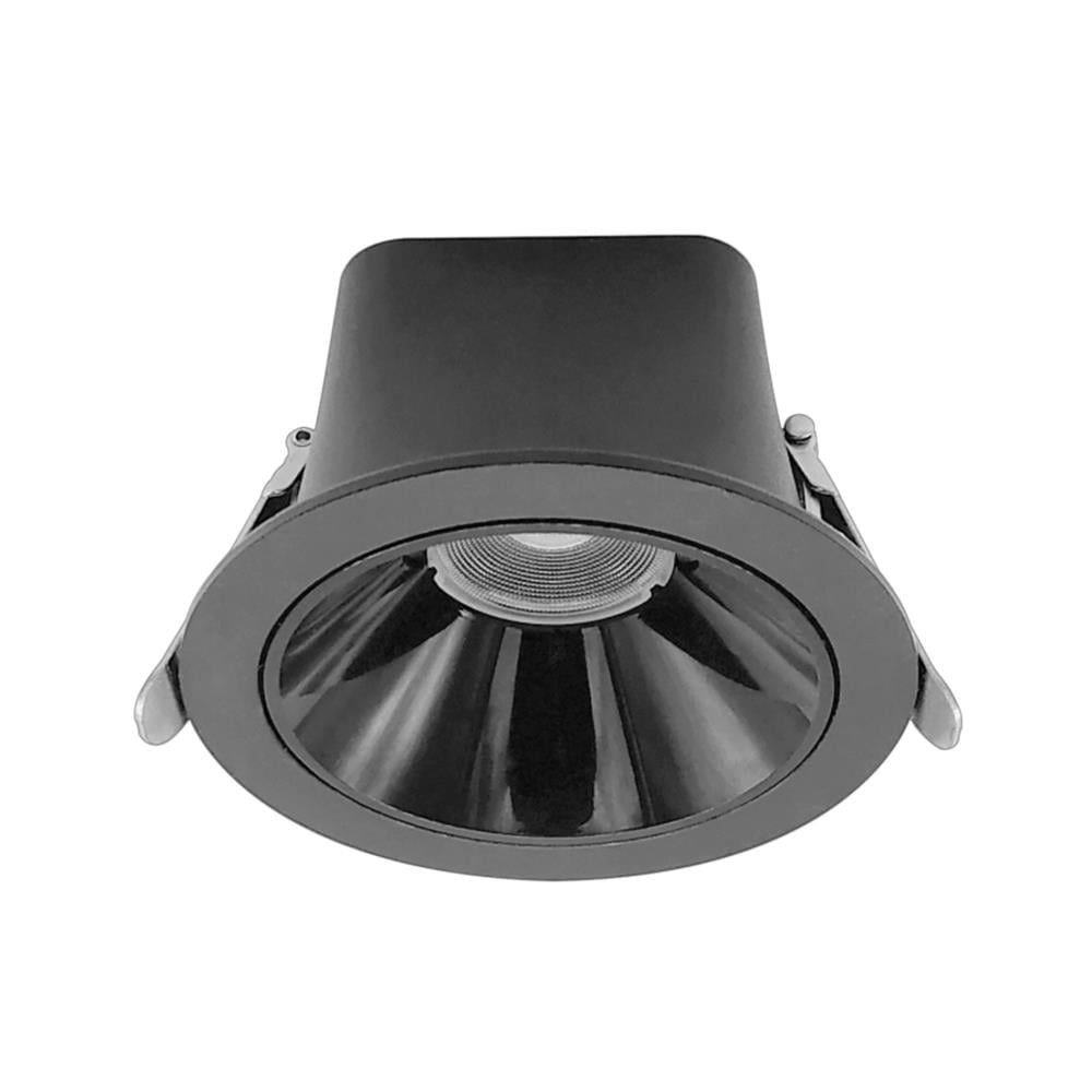 JUPITER LD700 S 7 Watt Siyah Sıva Altı Yuvarlak LED Spot - Metal - Gün Işığı (3000K)