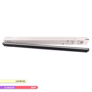 ACK AD40-01511 30 Watt 90 cm OSRAM LED Magnet Armatür - Ilık Beyaz (4000K)