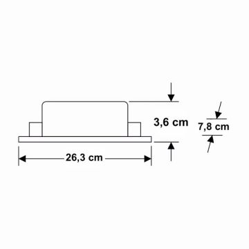 CATA CT-2595 12 Volt 25 Amper 300 Watt Dış Mekan LED Trafosu