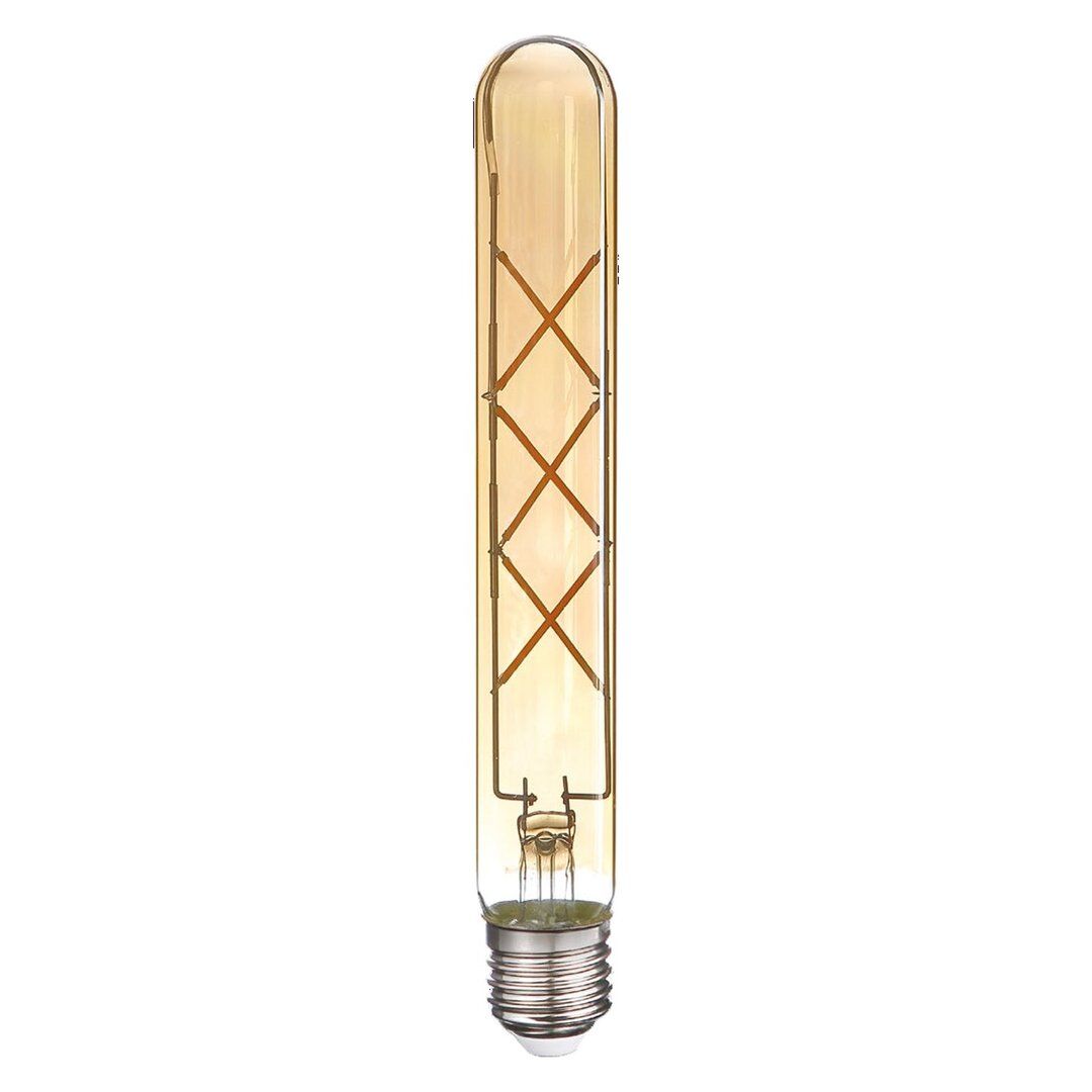 HEKA ERD-33 6 Watt 22.5 cm Rustik Çubuk Ampul - Amber