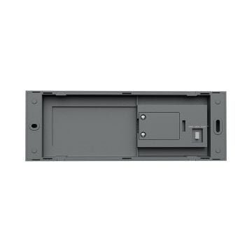 Braytron BG38-01882 3 Watt Gri Kasa Sıva Üstü Dikdörtgen Dış Mekan LED Merdiven Armatürü - 3 Işık Renkli (Beyaz + Ilık Beyaz + Gün Işığı)